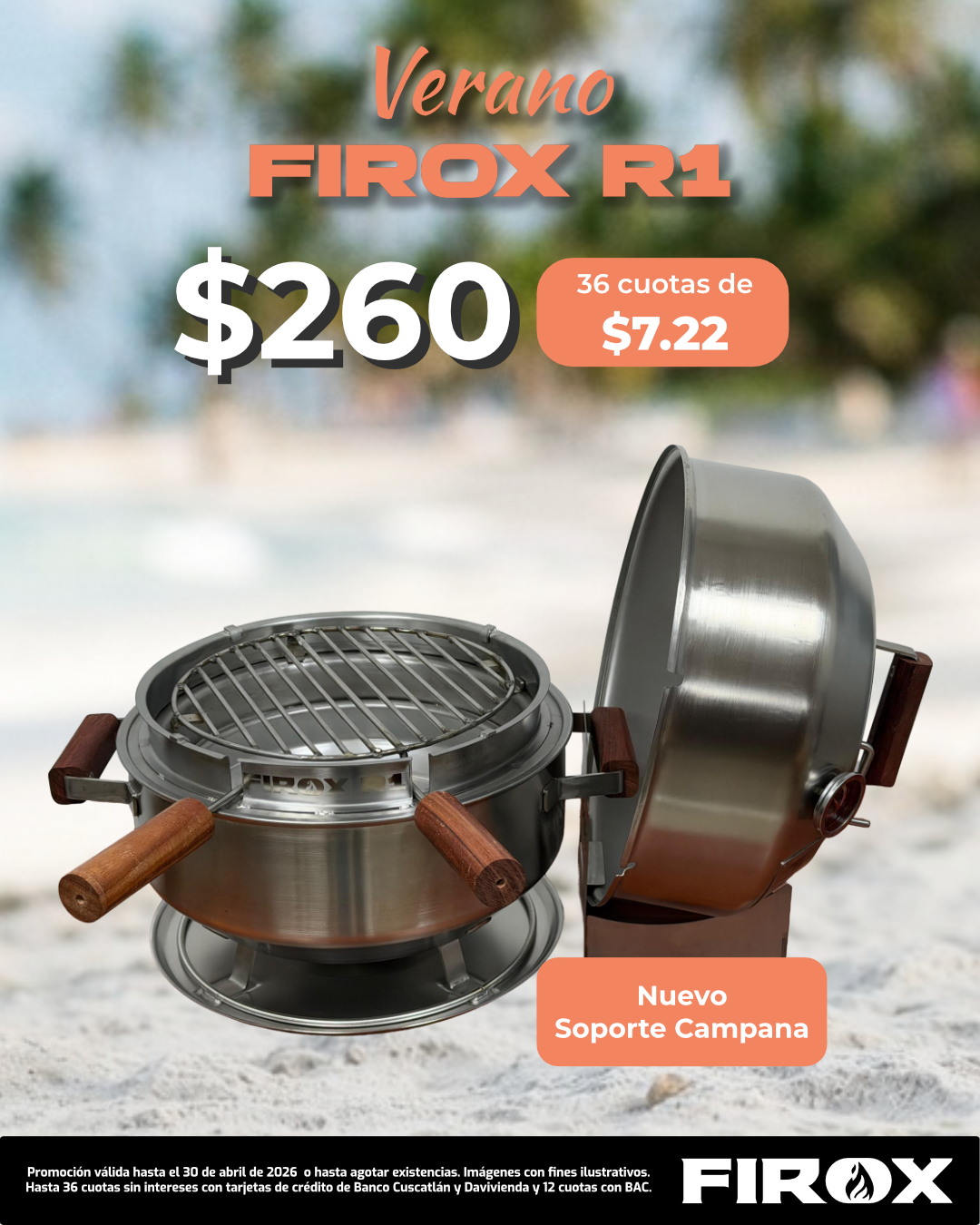 Promoción de verano Firox R1 sin combo