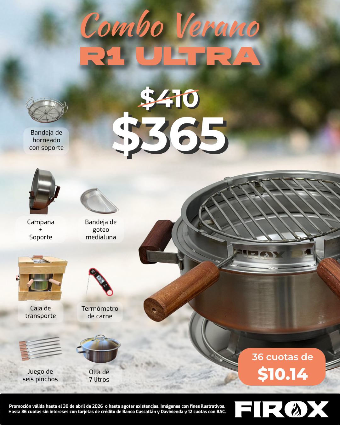 Promoción de verano R1 Combo Ultra