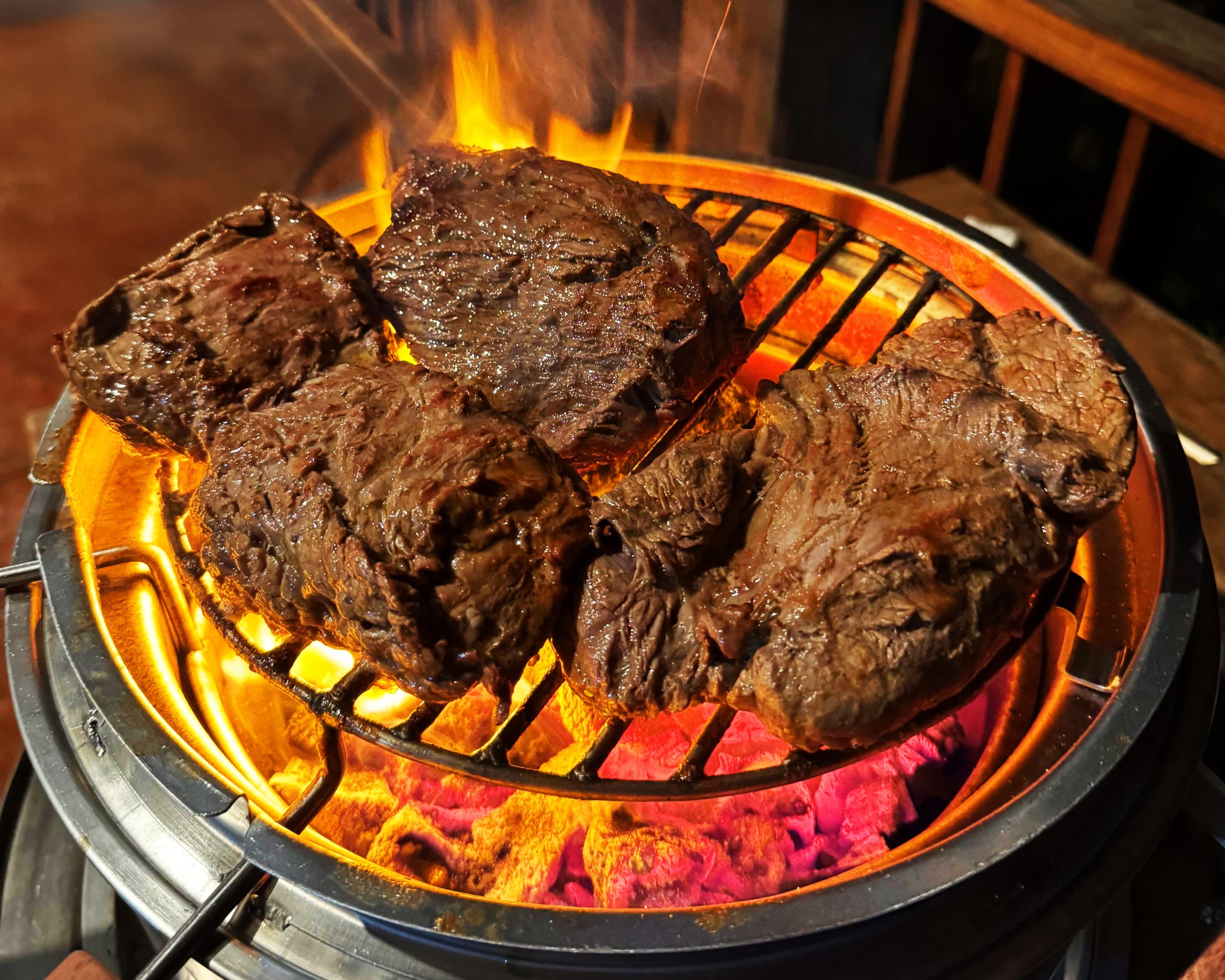 Firox R1 asando carne