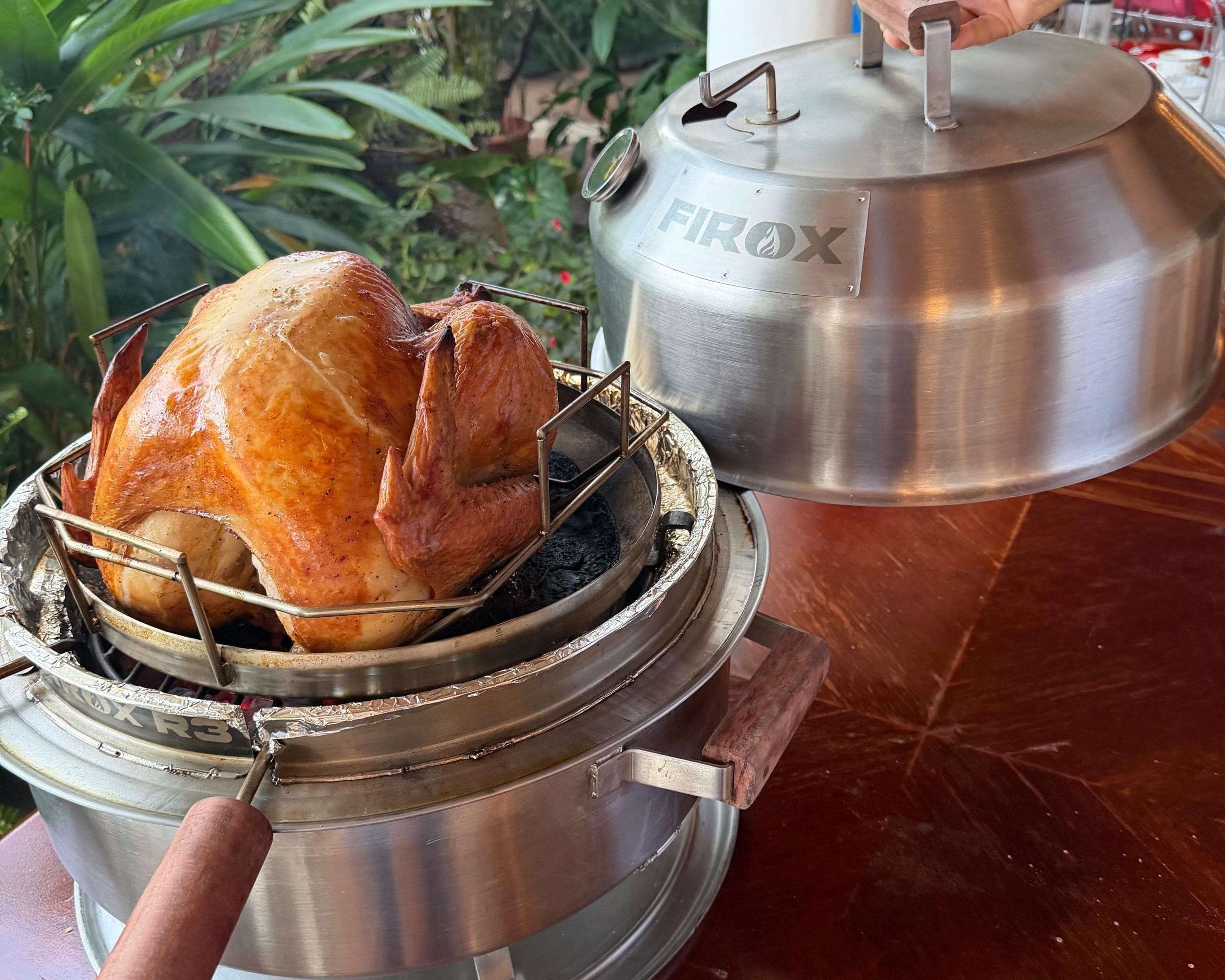 Pavo horneado en Firox R3