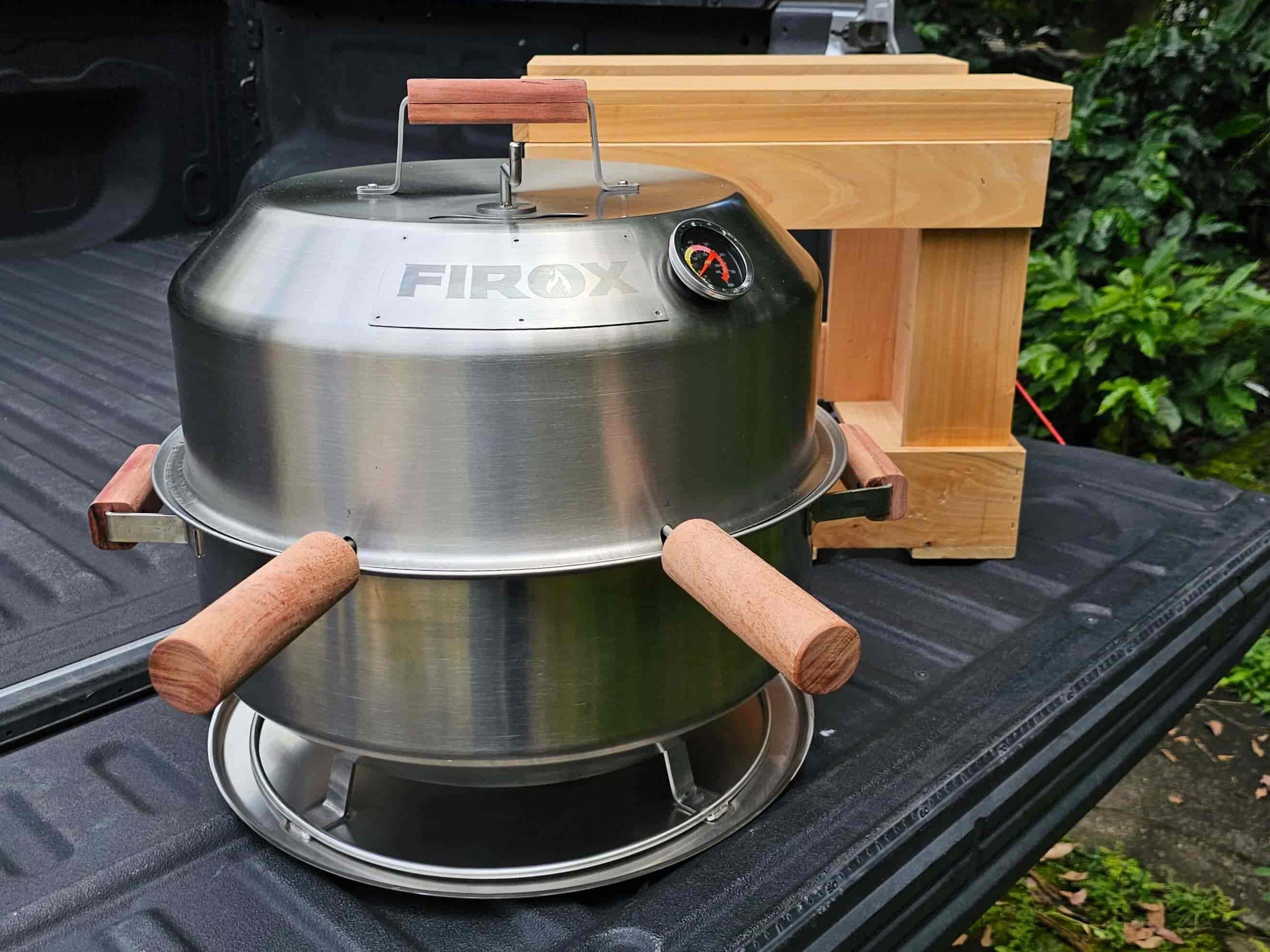 Firox R3 con caja de madera para transporte